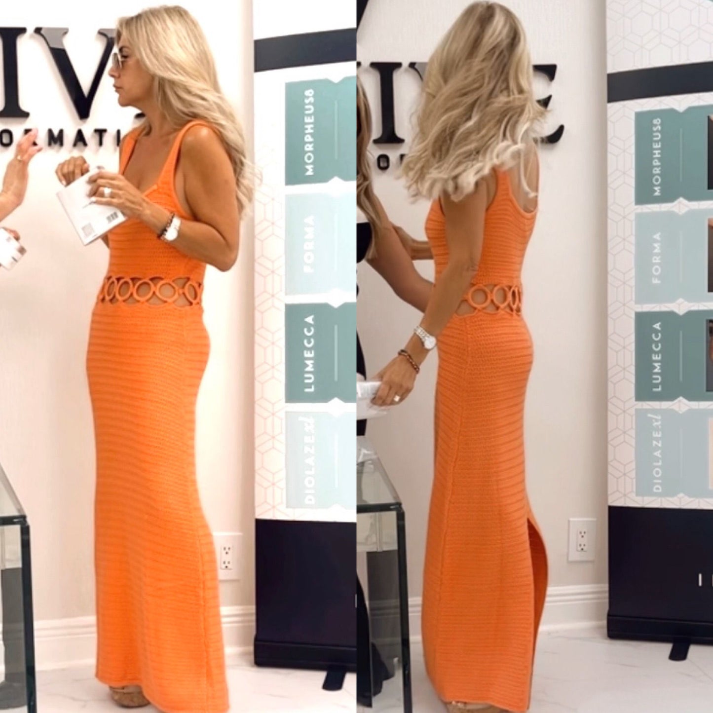Denise Crochet Dress