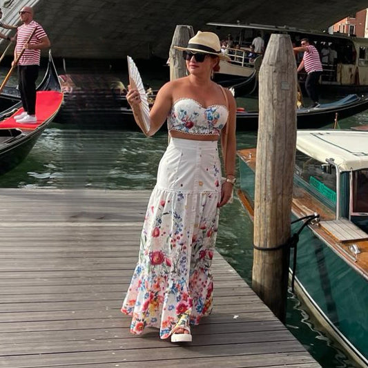 Venice Maxi Skirt set