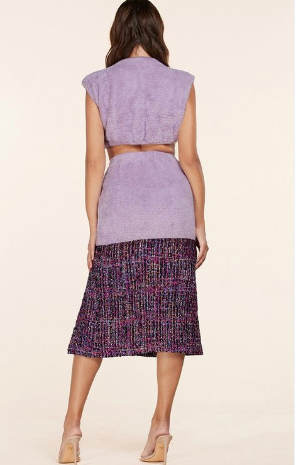 Chic and Dreamy soft faux and tweed set