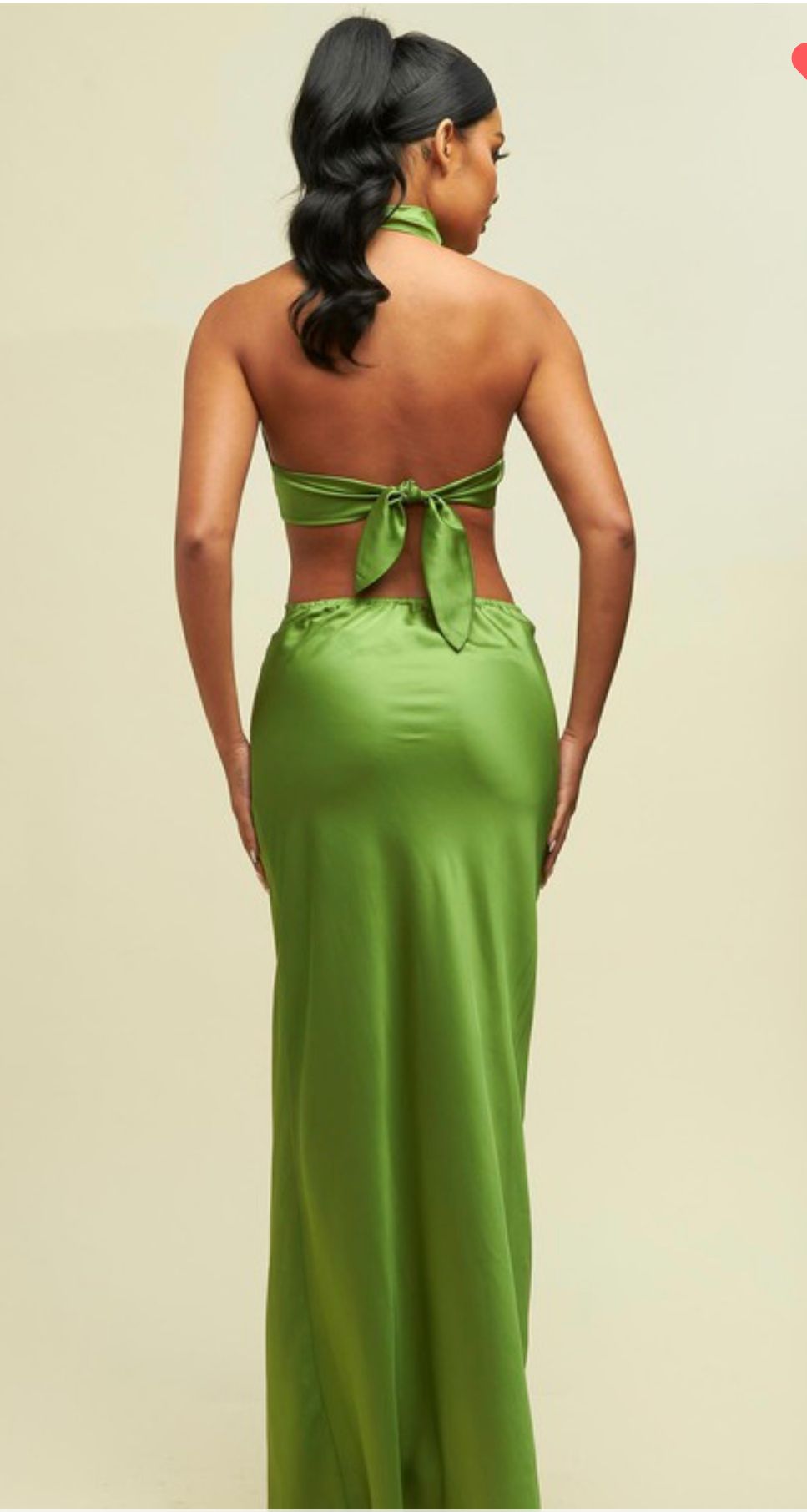 Valetina Open Back Maxi Dress